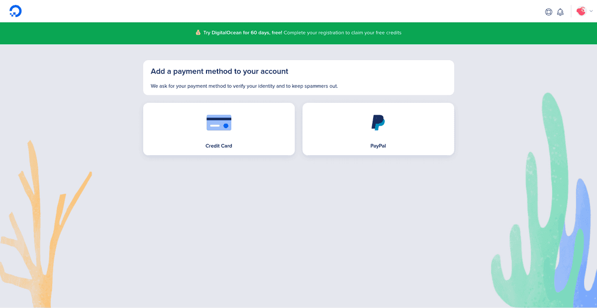 Add A Payment Method Screen